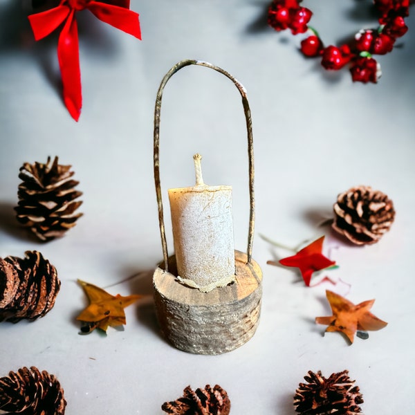 Beeswax Candle Ornament