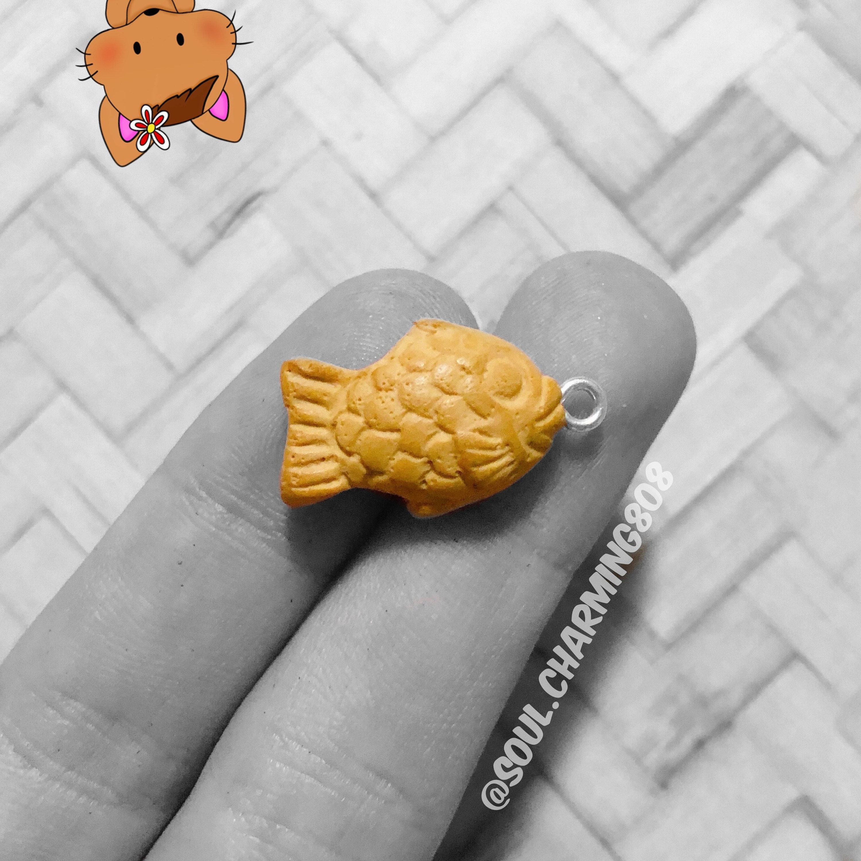 Taiyaki Bungeooppang Fish Bread Charm - Etsy Denmark Taiyaki Bungeooppang Fish Bread Charm - Etsy Denmark