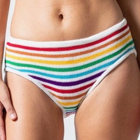 Rainbow Underwear Lounge Underwear Pride Lingerie LGBTQ Etsy