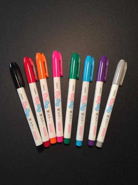 Buy Zebra Funwari Fude Colour Brush Pens Online in India 