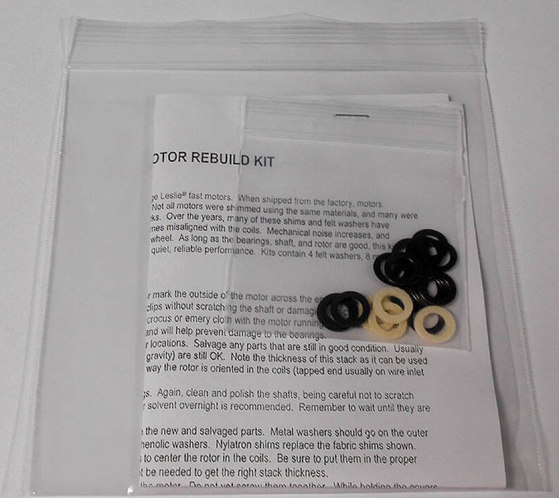 Leslie Speaker Fast Motor Rebuild Kit Parts by BB Organ Etsy
