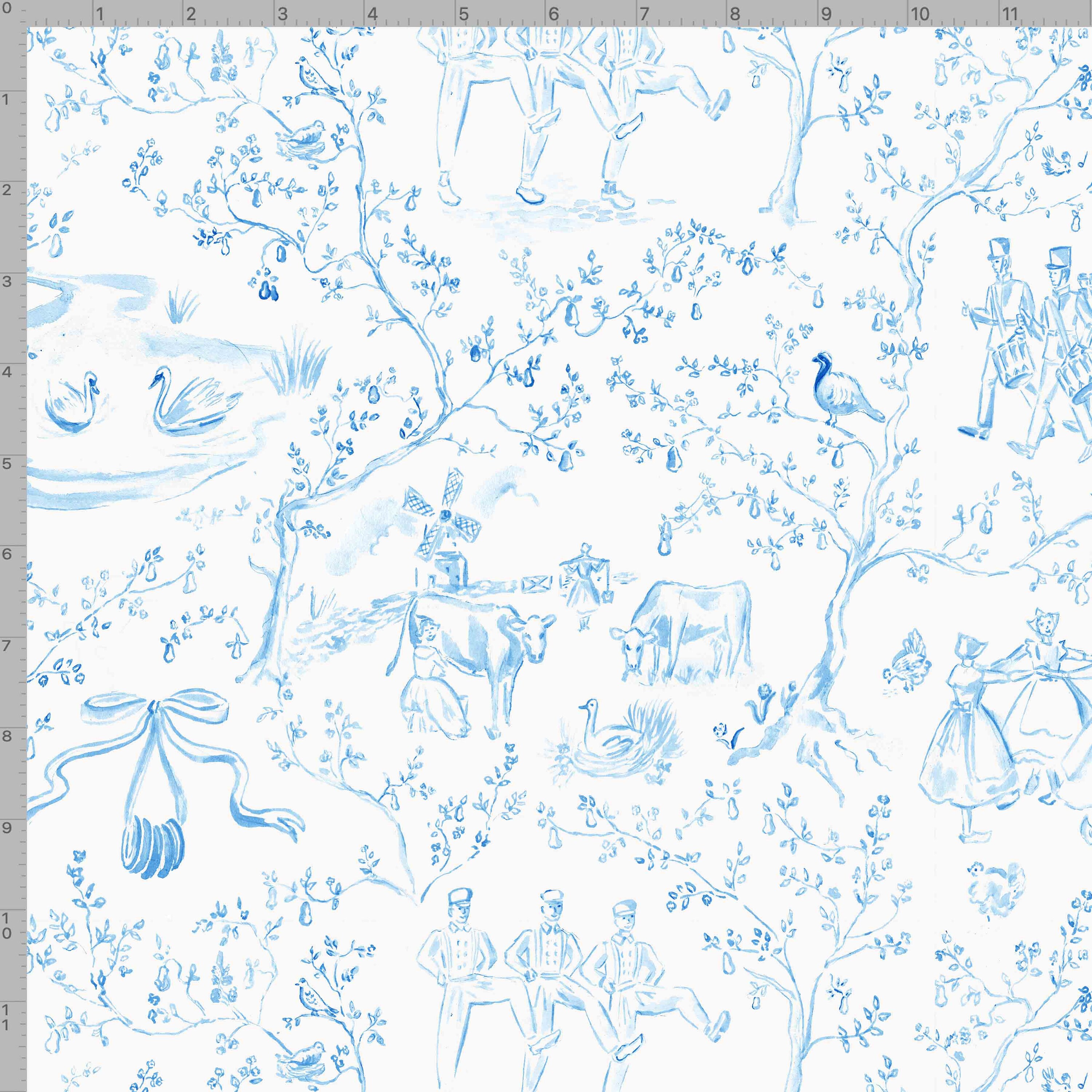 12 days of christmas wrapping paper Clearance