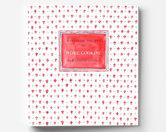 Customizable Recipe Binder - 3-Ring Binder with Optional Tab Dividers, Julia Child Inspired Recipe Binder, Mastering the Art of Home Cooking