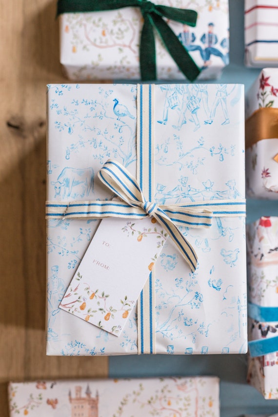 Book Themed Wrapping Paper for a Funny Gift Wrap Idea or Literary