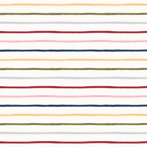 Christmas Wrapping Paper - Jovial Stripe, Multicolor Stripes, Holiday Gift Wrap, Maximalist Gift Wrap, Christmas Stripes, Colorful Gift Wrap