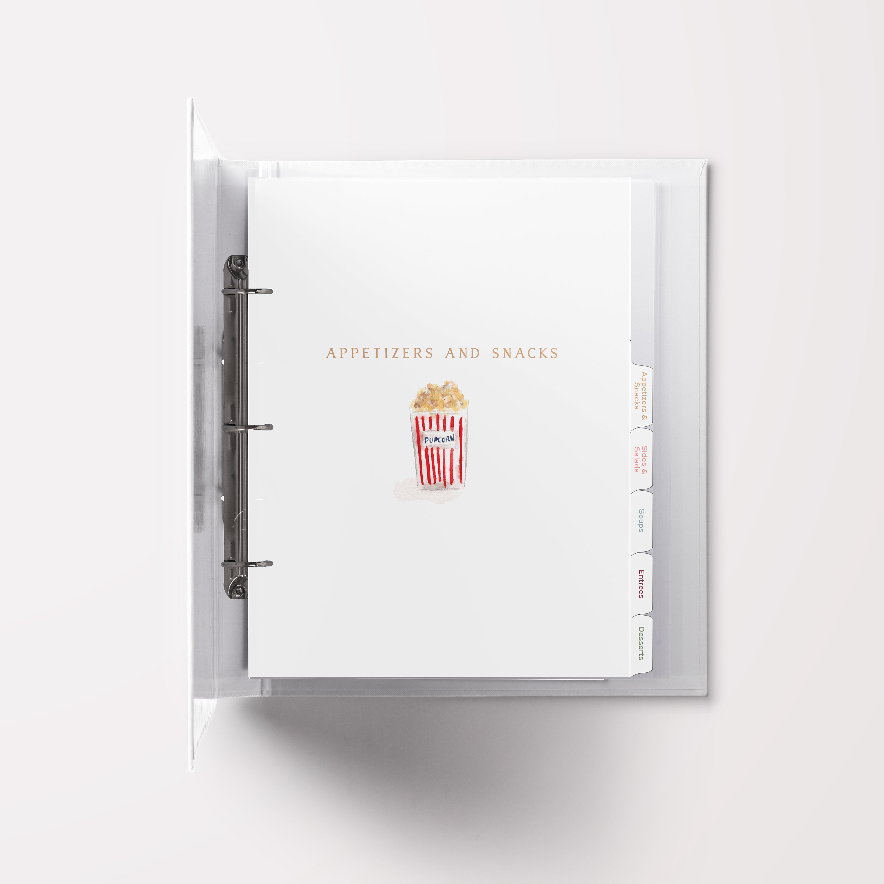 Tab Dividers for Recipe Binder 8 Categories Cute Tab Etsy