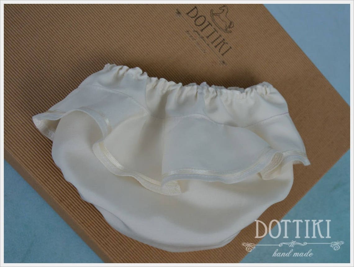 Baby Girl Baptism Diaper Cover Christening Bloomers Girls Etsy