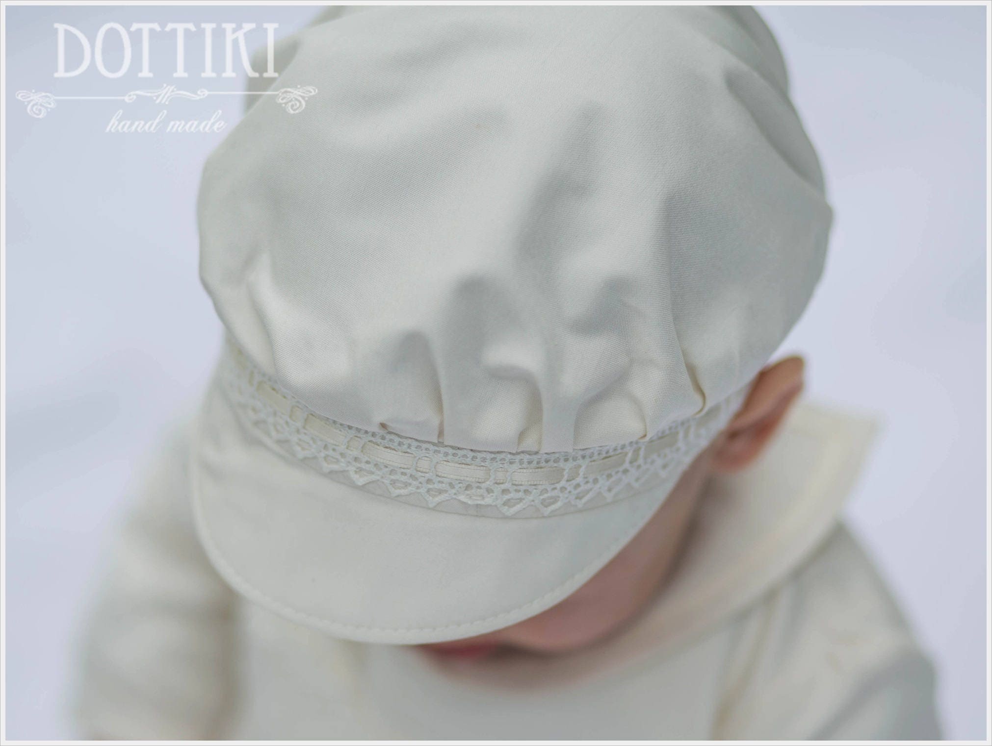 Boys Baptism Cap Baby Newsboy Cap Christening Silk Cap in Etsy