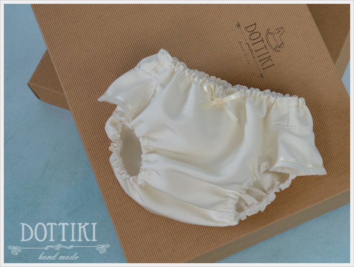 Baby Girl Baptism Diaper Cover Christening Bloomers Girls Etsy