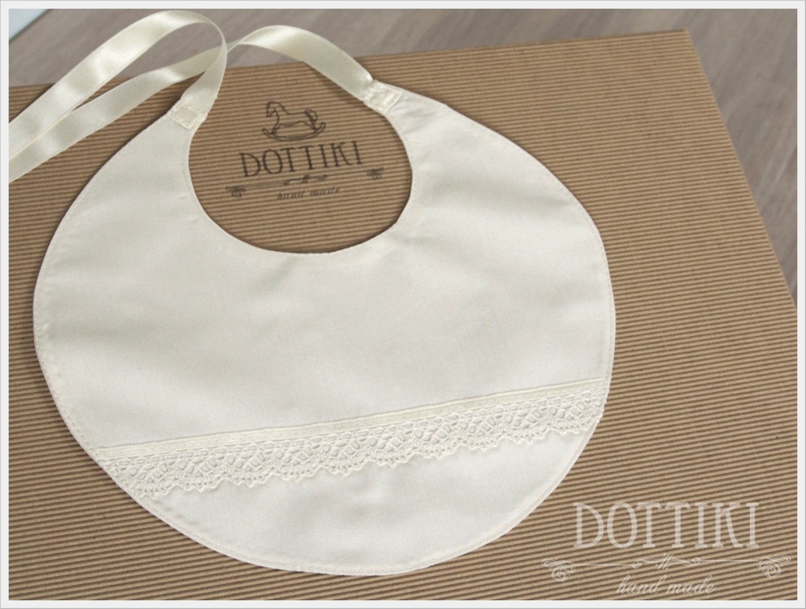 Silk Christening Bib Baptism Bib Etsy