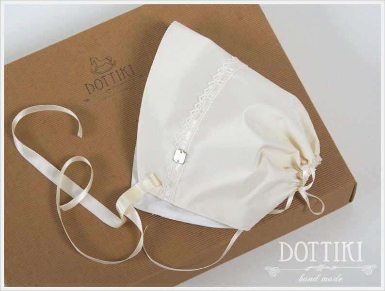 Baby Baptism Baby Boy and Baby Girl Silk Cap Etsy