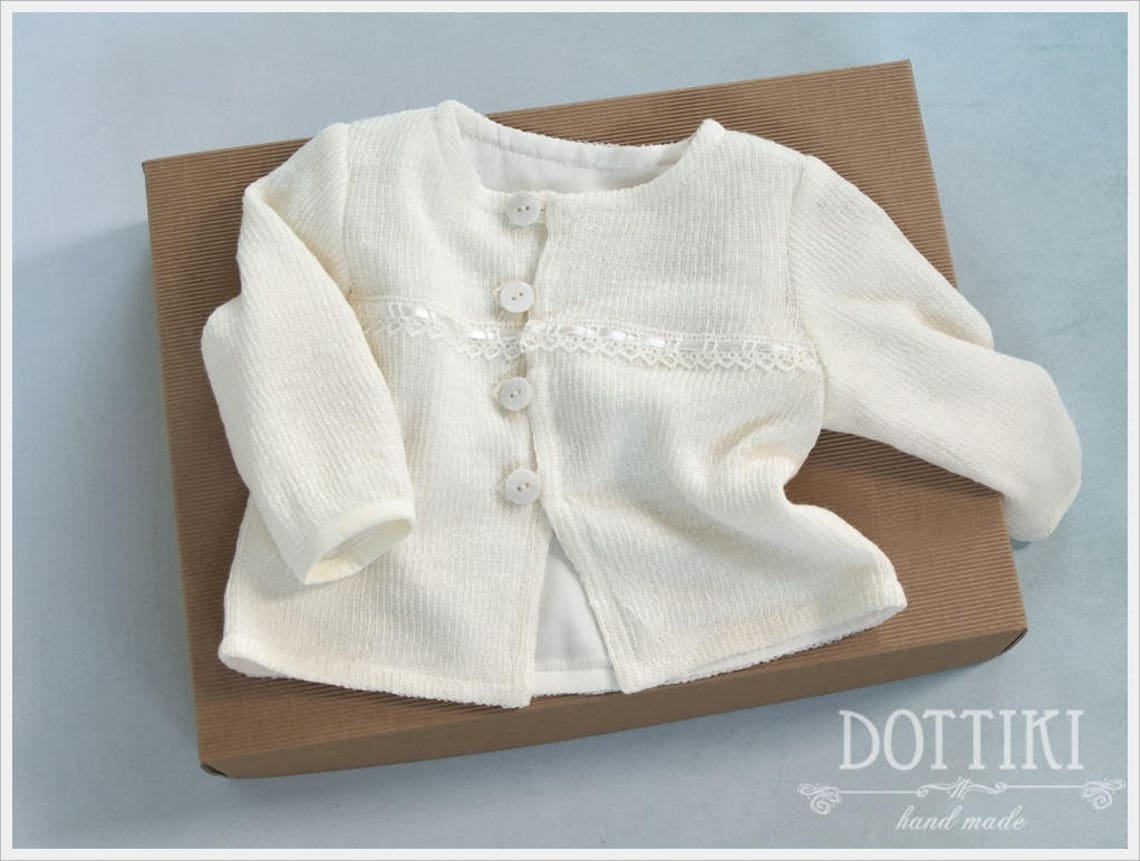 Baby Sweater Baby Boy Baptism Cardigan Boys Christening Etsy