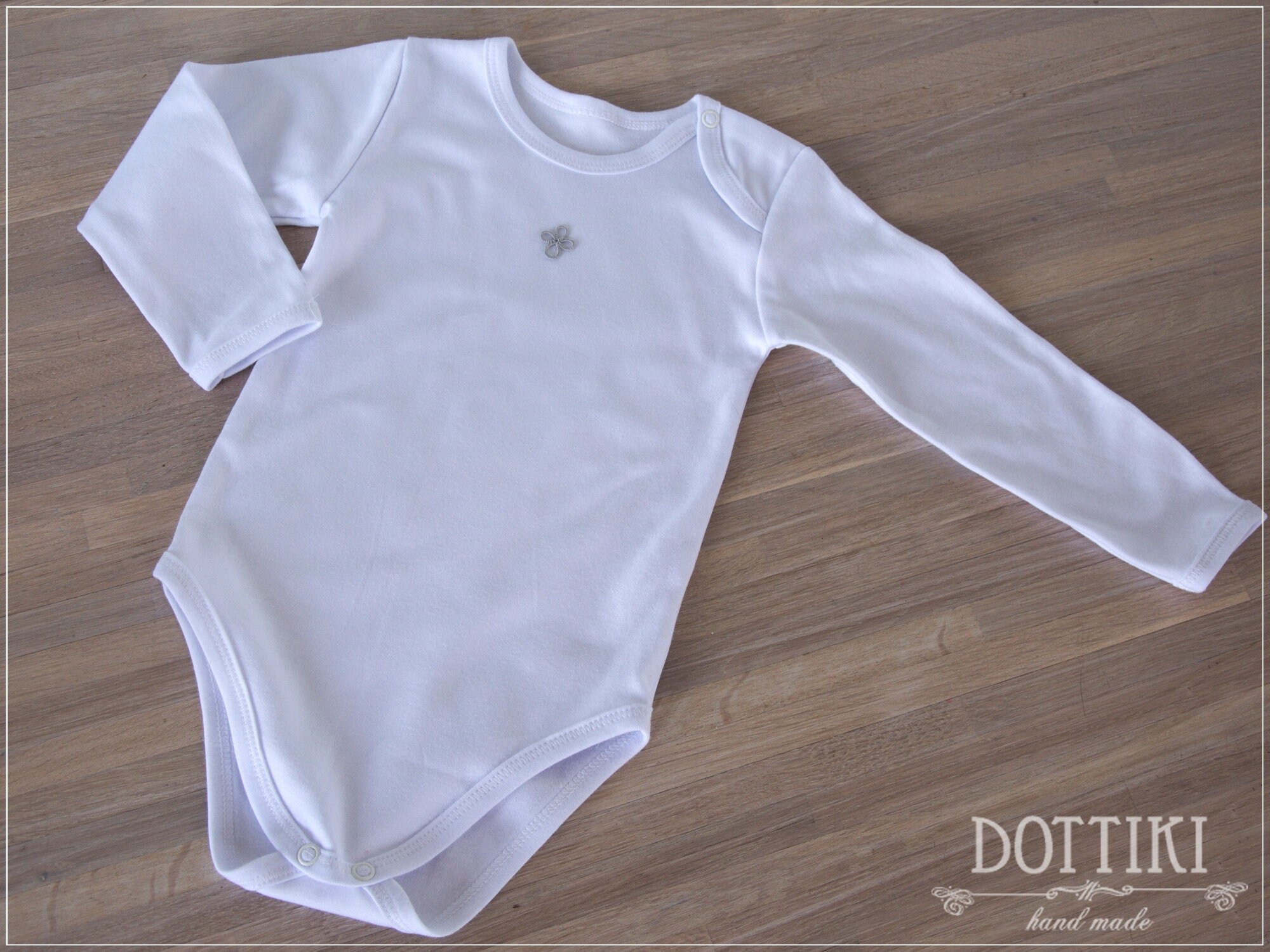 Baby White Baptism Onesie Christening Bodysuit With Cross Etsy