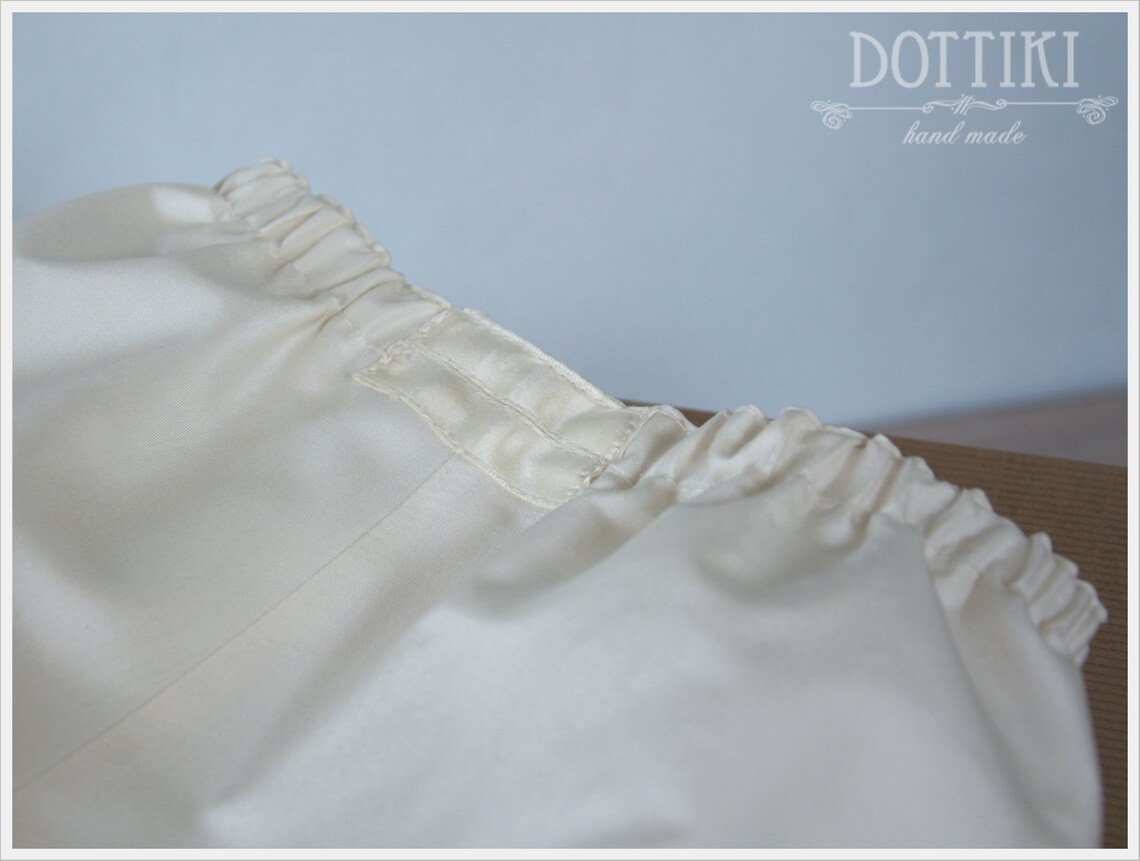 Baby Boy Baptism Diaper Cover Christening Silk Bloomers Etsy