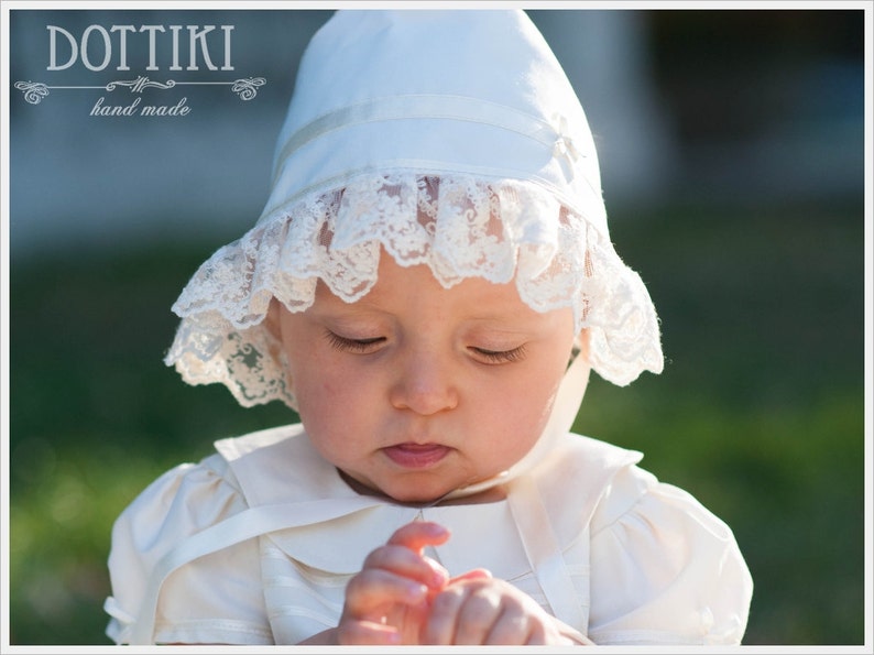 Silk Baby Hatbaby Baby Cap Silk and Lace Etsy