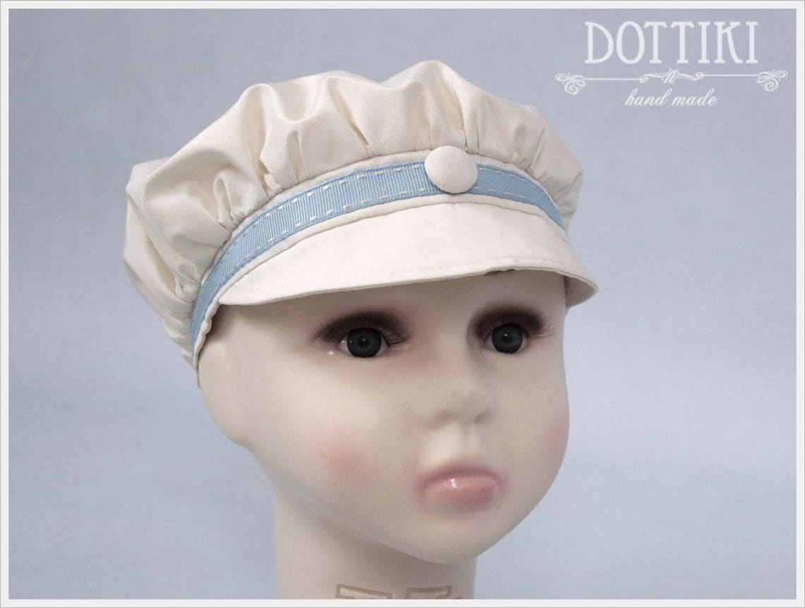 Baby Boy Cap Baptism Hat Boys Silk Cap Christening Etsy
