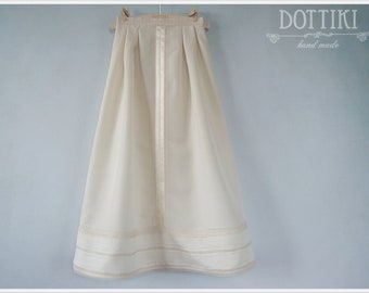 Baby Christening  Detachable Silk Skirt