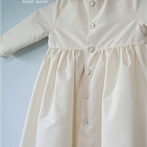 Baby Baptism Outfit Silk Christening Gown With Cross - Etsy