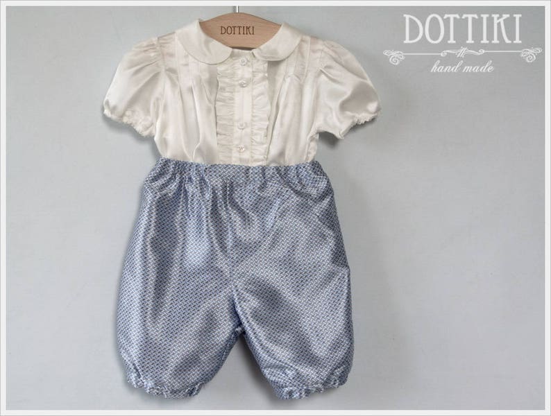 Baby Boy Outfit Silk Pants and Shirt Newborn Outfit Etsy