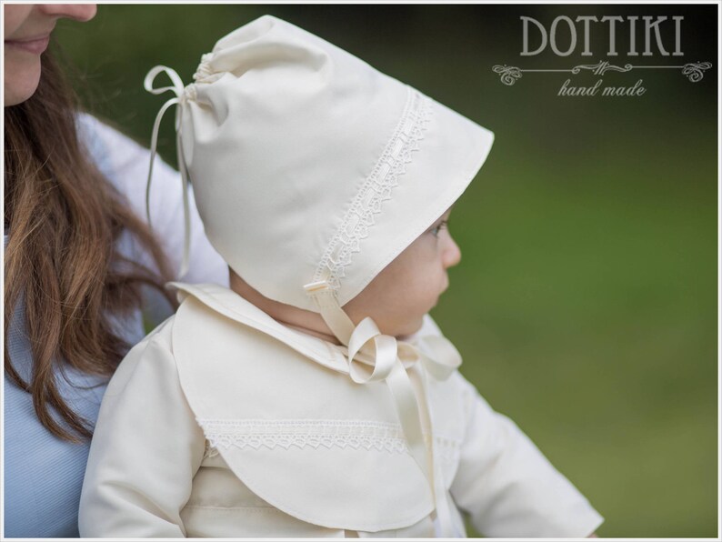 Baby Baptism Baby Boy and Baby Girl Silk Cap Etsy
