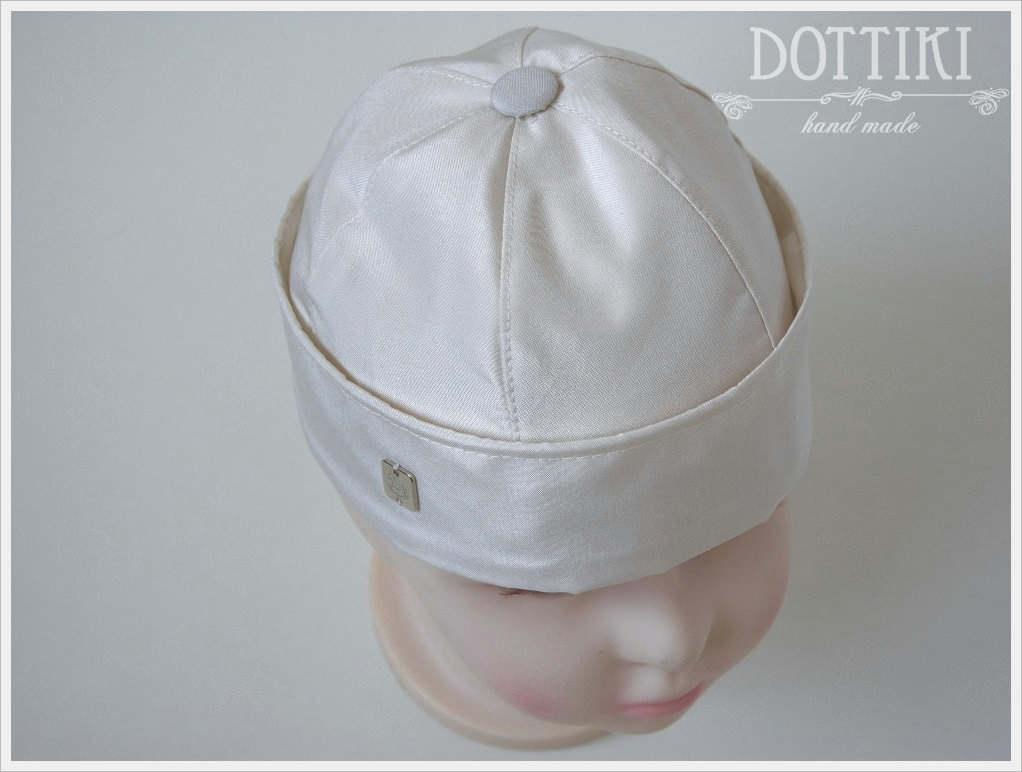 Baby Christening Hat Boys Baptism Cap Baby Boy Silk Cap in Etsy