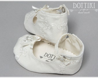 Baby Baptism Lace Shoes