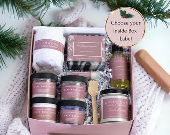 Holiday Gift Box, Christmas Gifts for Mom Christmas Gifts, Coworker Christmas Gift for Girl Best Friend Gift Box for Mom Spa Gift Box,