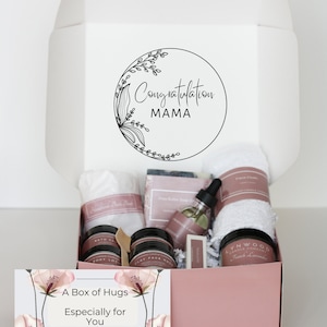 Pregnancy Care Package for Her, Congratulations Pregnancy Gift Basket, Expecting Mom Gift Basket, Baby Shower Gifts, New Baby Gift Box