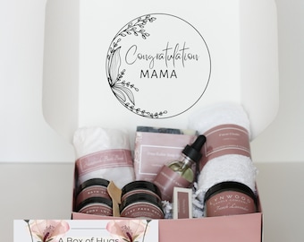Pregnancy Care Package for Her, Congratulations Pregnancy Gift Basket, Expecting Mom Gift Basket, Baby Shower Gifts, New Baby Gift Box
