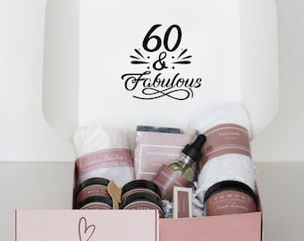 60th Birthday Gifts for Women, 60th Birthday Gift Box for Women, Gift for Grandma Gift Birthday Gifts for Friend Gifts for Her Birthday Gift