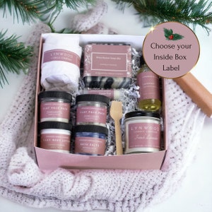 Christmas Gift Set, Mom Christmas Gift for Women, Holiday Gift Basket, Spa Gift for Her, Stocking Stuffers, Best Friend Gift Ideas