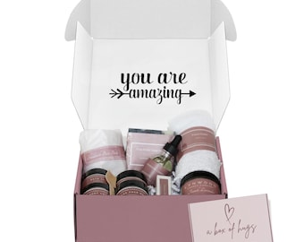 Thank You Gift Box, Spa Gift for Her, Employee Appreciation Gifts for Her, Best Friend Gift Box for Women, Mother Baby Nurse Practitioner,