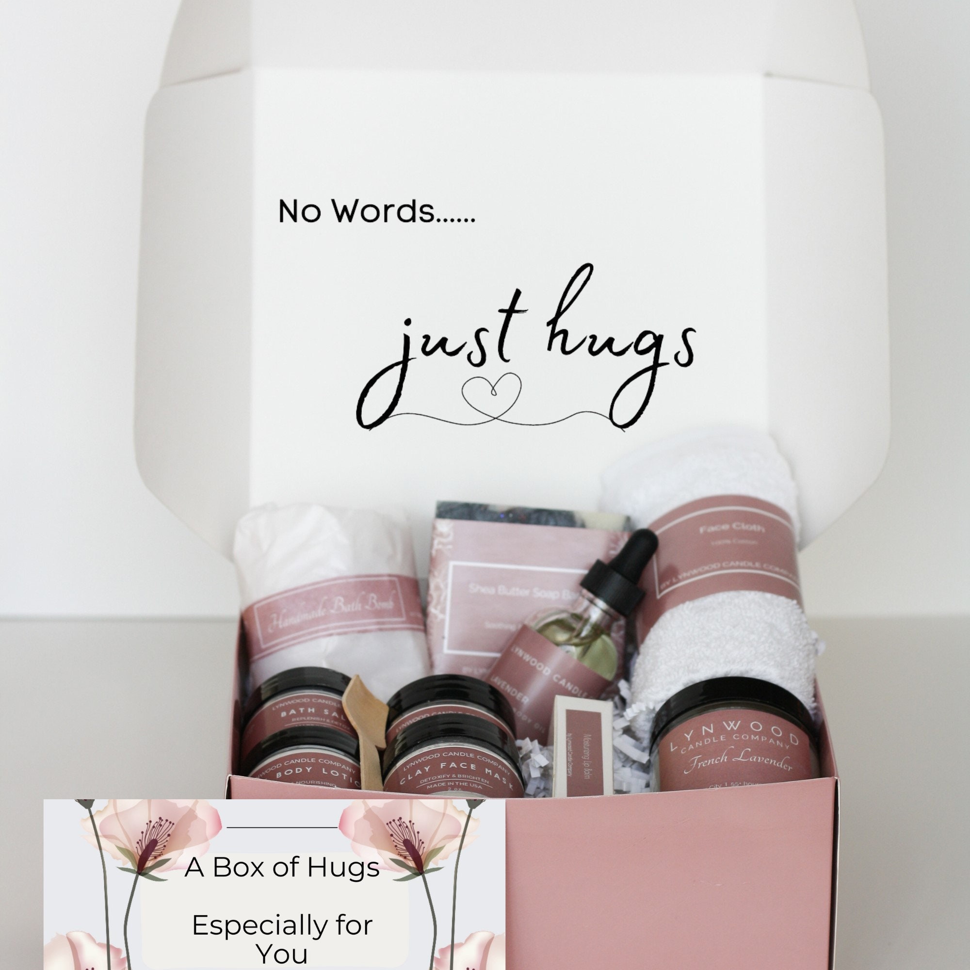 Get Well Soon Gifts for Women, Self Care Gifts for Women, Care Package,  Relaxing Inspirational Gifts for Women, Sympathy Gift Basket, Bereavement