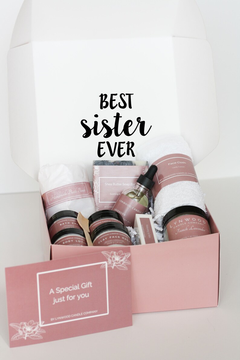 Gift for Sister Birthday Gift Box for Women Gift for Her Etsy