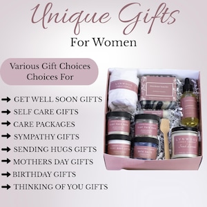 60th Birthday Gift & Gifts for Women – Self Care Box for Mom and Her image 6
