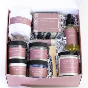 Postpartum Care Package for Her Comfort, Postpartum Gift, Spa Set, Self Care Gift Box, New Mom Gift Basket Postpartum Gift, New Mom Gift Box