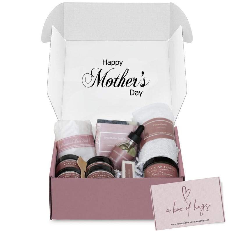 A beautifully curated Gift Basket for a mom who deserves pampering.
