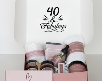 40th Birthday Gifts for Women – Spa Gift Box for Daughter, Daughter in Law or Sister-in-Law