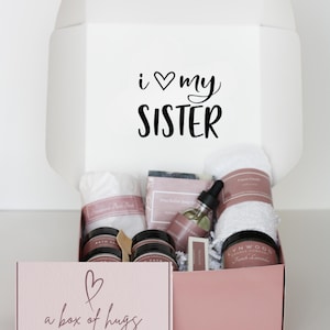 Big Sister Gift for Sister Birthday Gift for Sister Birthday Gift Box Set, Birthday Gift for Sister Gift Box, Sister Birthday Gift Box Her