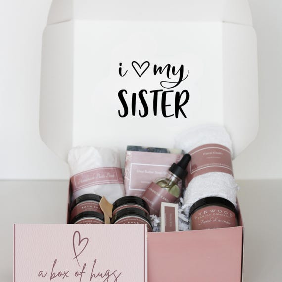 Big Sister Gift for Sister Birthday Gift for Sister Birthday Gift Box Set, Birthday Gift for Sister Gift Box, Sister Birthday Gift Box Her