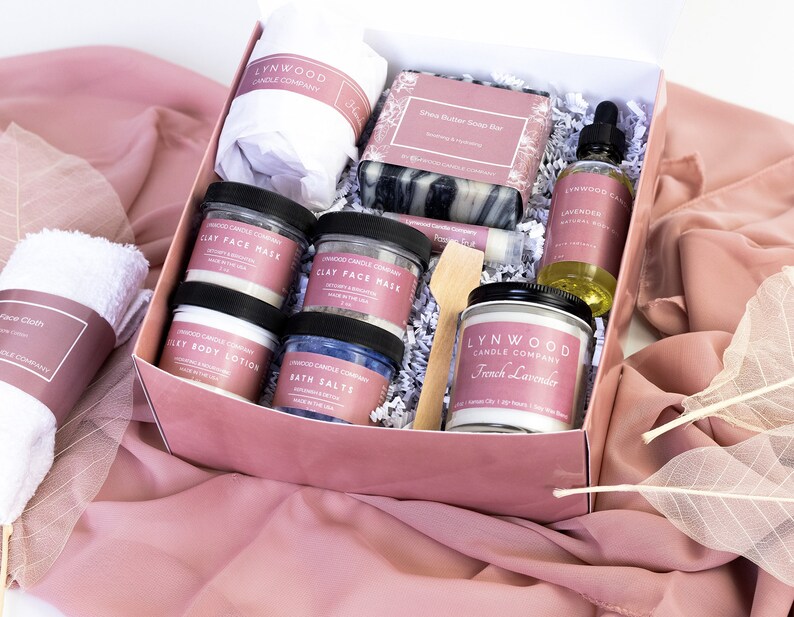 Happy Birthday Gift Box Personalized Gift Custom Gift Box Etsy