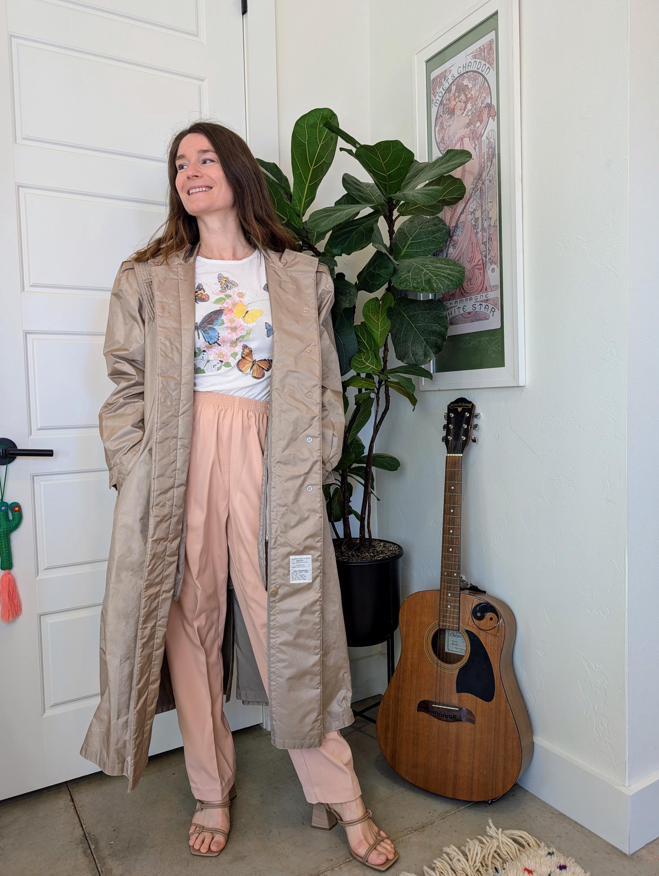 Weather-wise by Micki Trench Coat | Vintage 1980s
