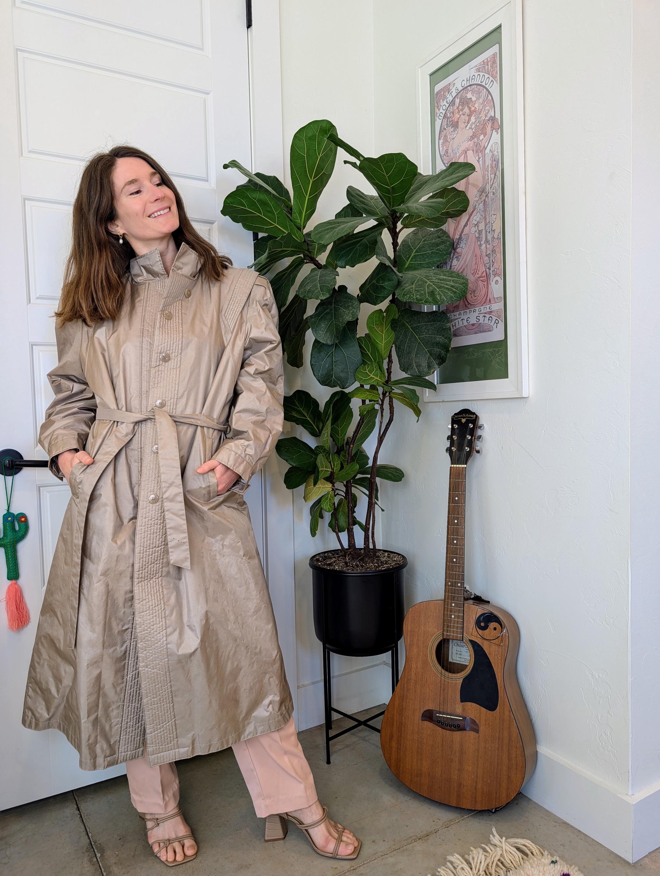 Weather-wise by Micki Trench Coat | Vintage 1980s