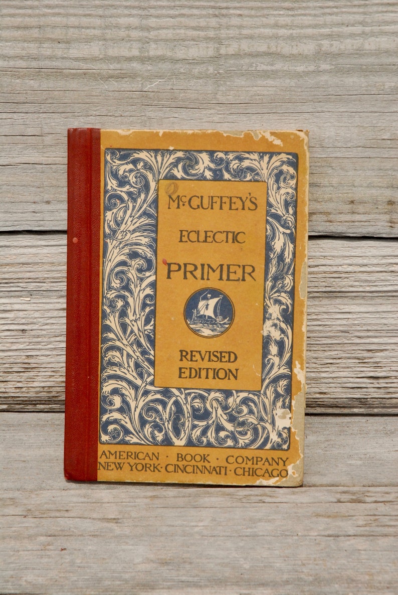 McGuffey s Primer Learn To Read McGuffey s Eclectic Etsy