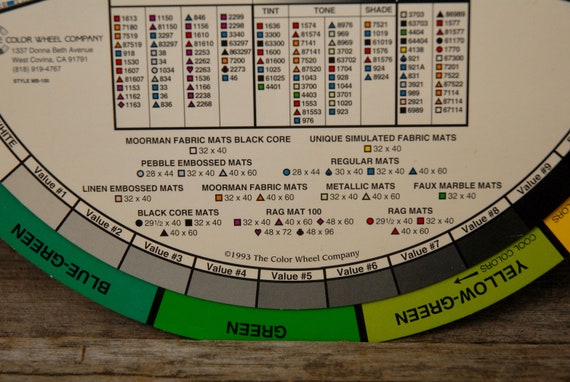 Crescent Matboard Color Chart
