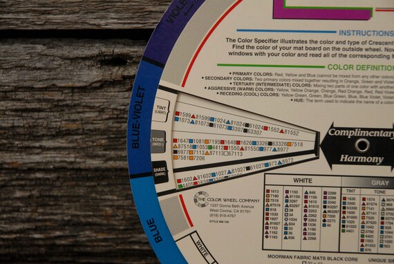 Crescent Matboard Color Chart