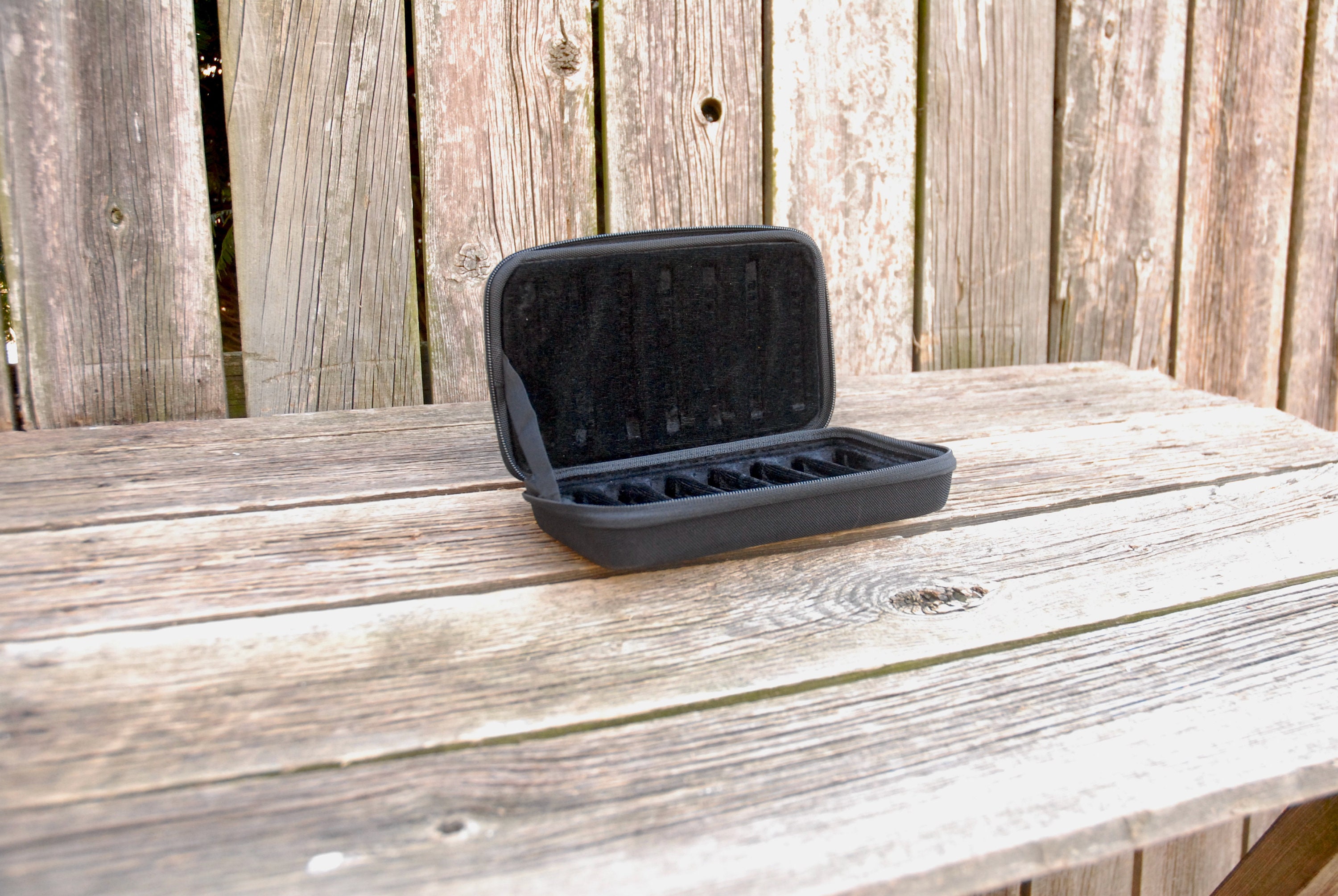 Vintage Harmonica Case Musical Instrument Case Zippered Etsy