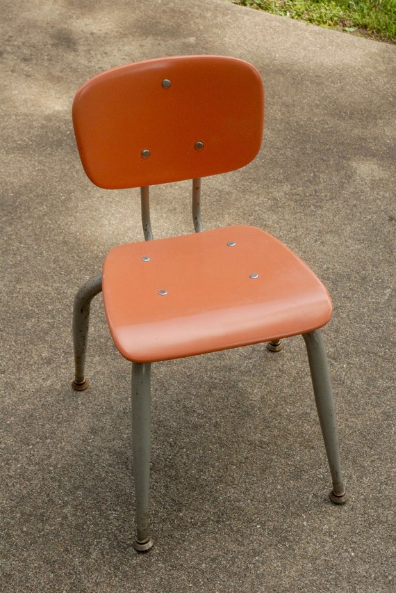 Vintage Childs School Desk Chair Antique Childs Furniture Etsy
