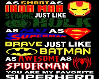 Download Dad Superhero Svg Etsy