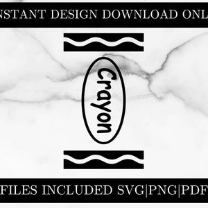 Crayón, Crayola, crayón disfraz svg, jpeg, png descarga digital descarga instantánea
